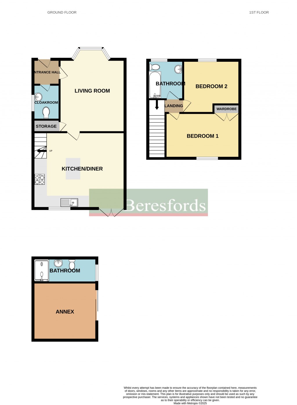 Floorplans For John Kent Avenue, Colchester, Essex, CO2