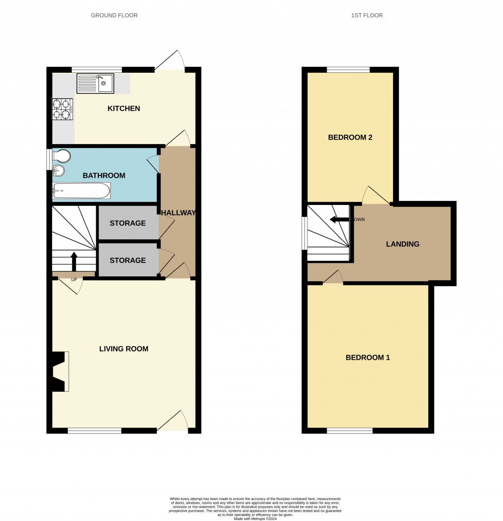 Floorplans For Bradford Street, Braintree, Essex, CM7