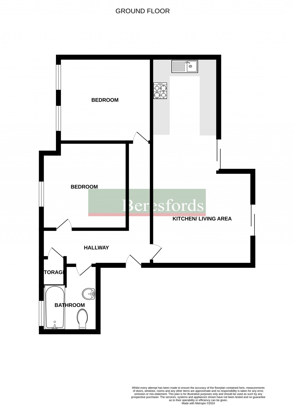 Floorplans For Baddow Road, Chelmsford, Essex, CM2