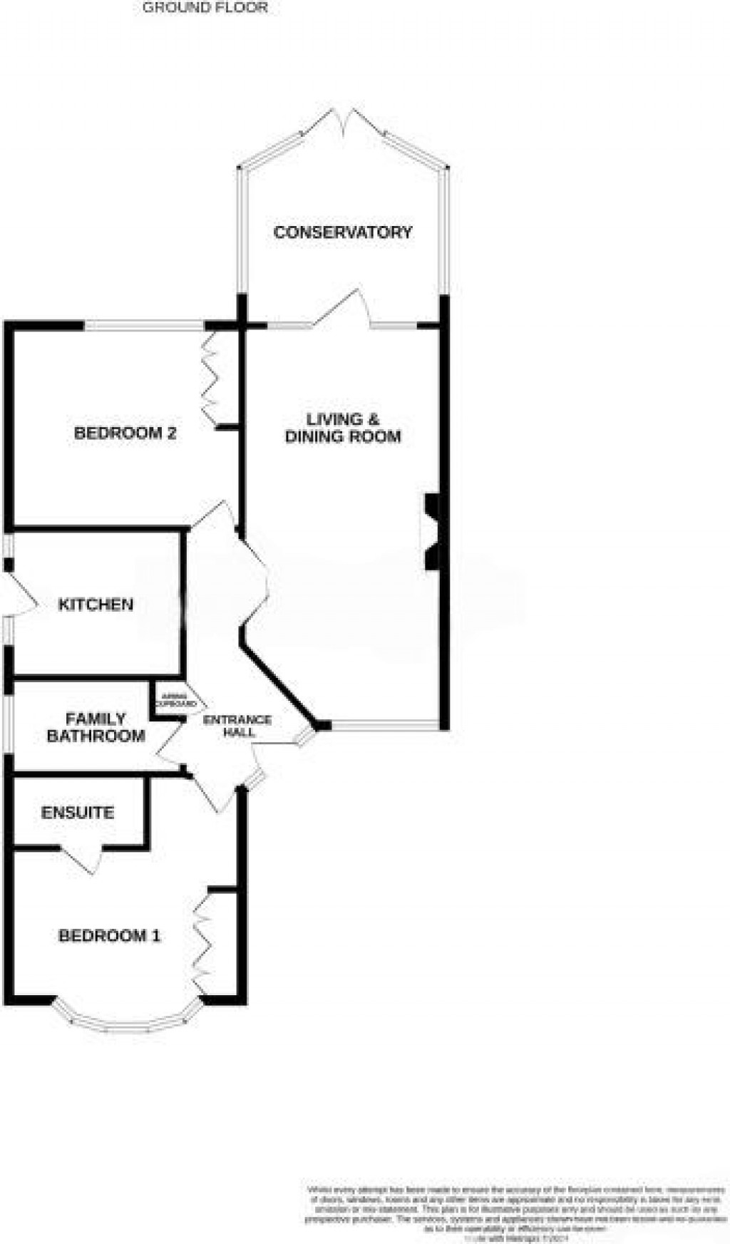 Floorplans For Oakroyd Avenue, Dunmow, Essex, CM6