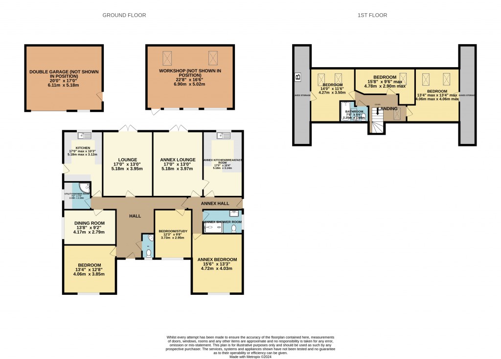 Floorplans For The Drive, Mayland, Chelmsford, Essex, CM3