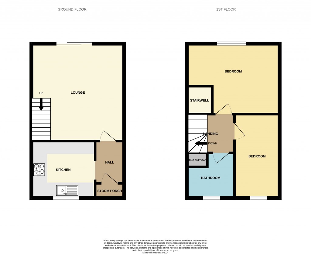 Floorplans For Maltings View, Braintree, Essex, CM7