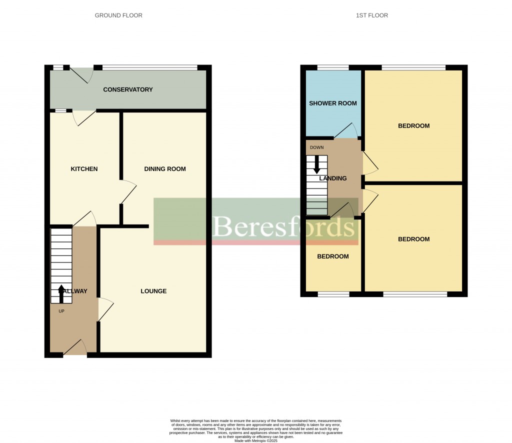 Floorplans For Brierley Close, Hornchurch, RM11