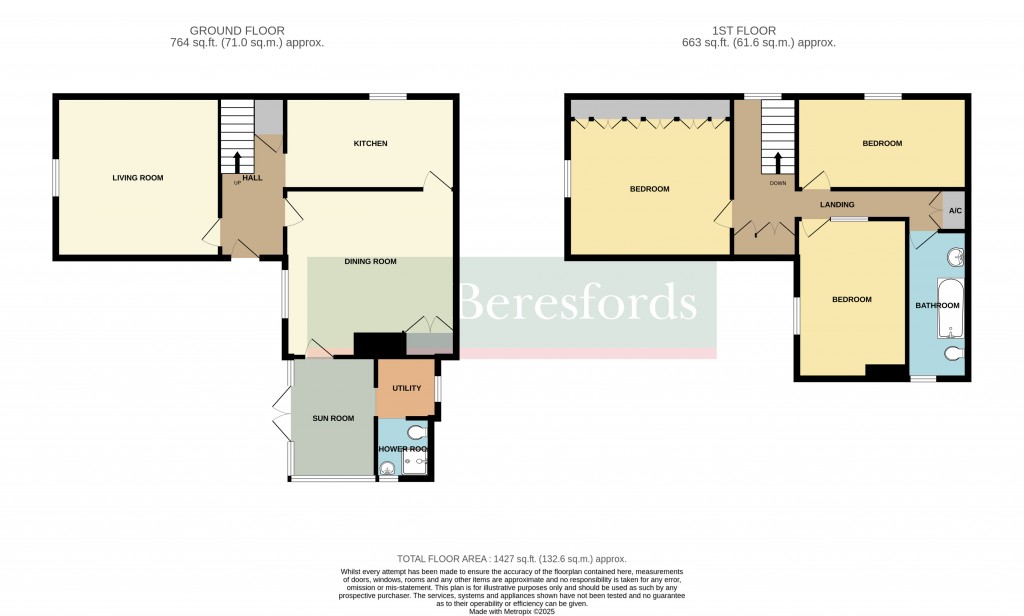 Floorplans For Church End, Dunmow, Essex, CM6