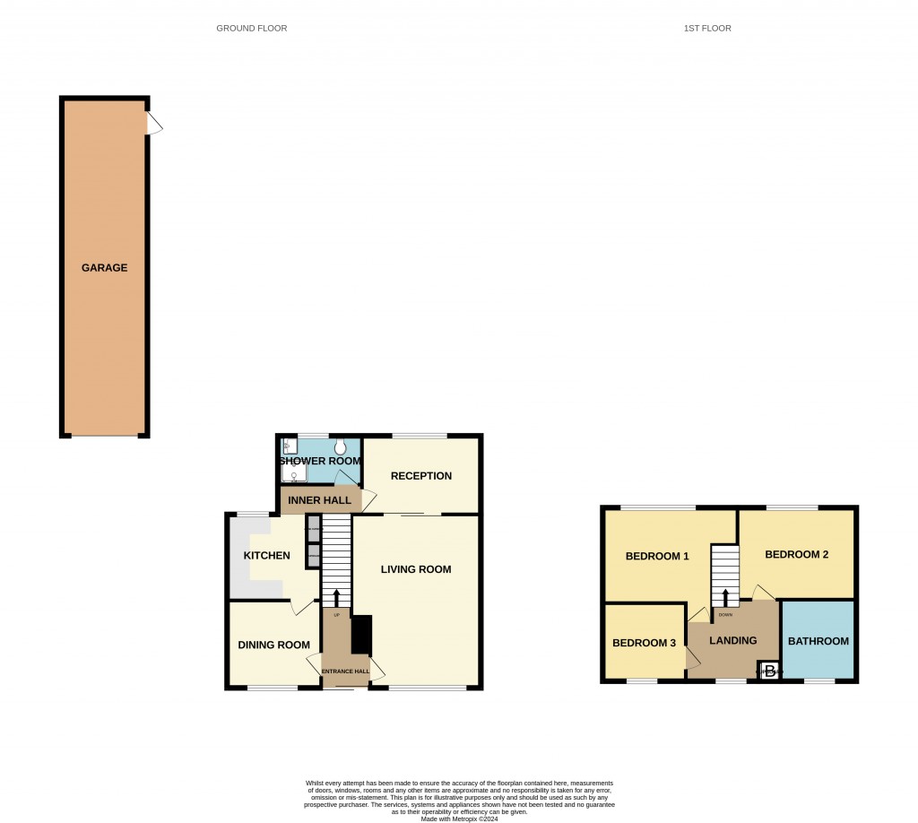 Floorplans For Dorewards Avenue, Braintree, Essex, CM7