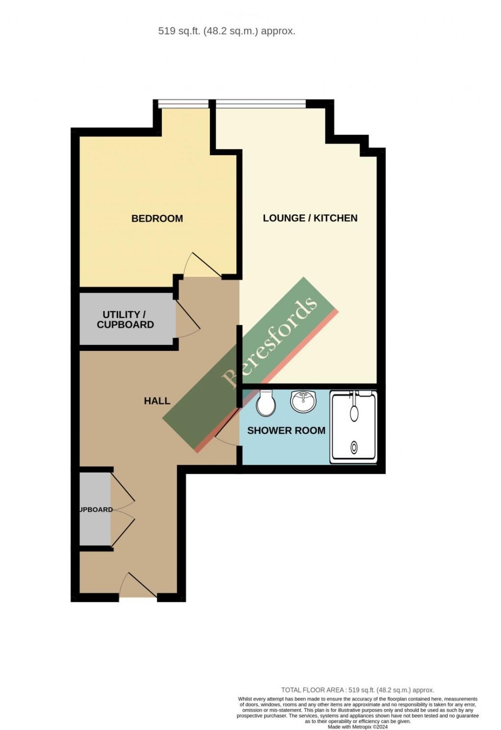 Floorplans For Loam House, 77 London Road, Romford, RM7