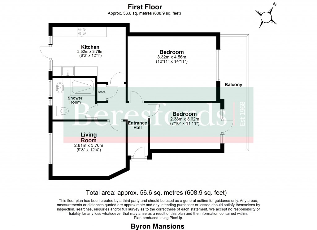 Floorplans For Corbets Tey Road, Upminster, RM14