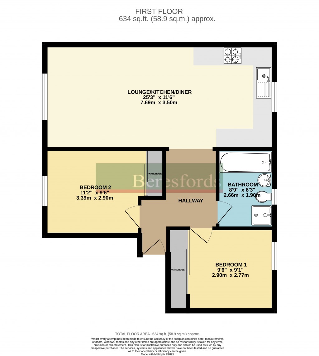 Floorplans For Hart Street, Brentwood, Essex, CM14
