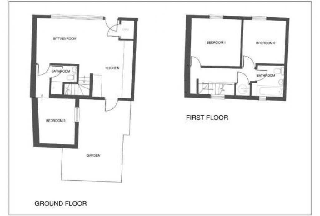 Floorplans For Church Street, Dunmow, Essex, CM6