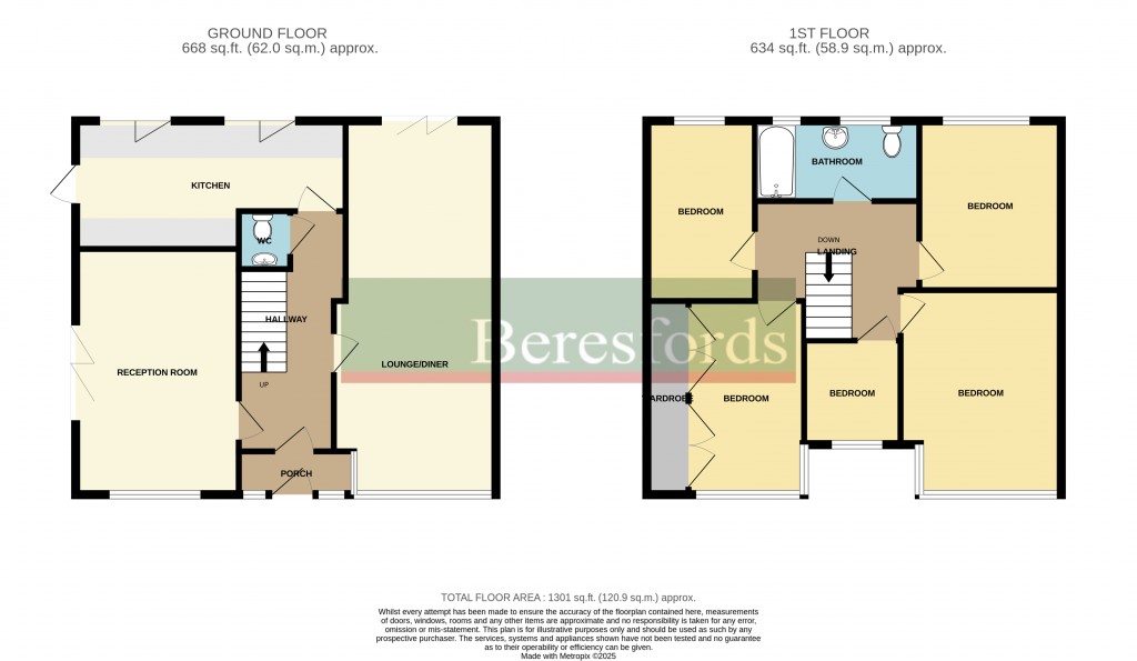Floorplans For Milton Avenue, Hornchurch, RM12