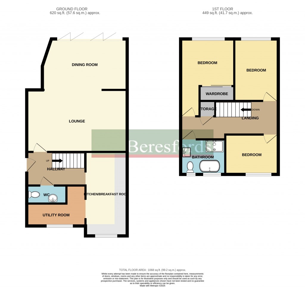 Floorplans For Courage Close, Hornchurch, RM11