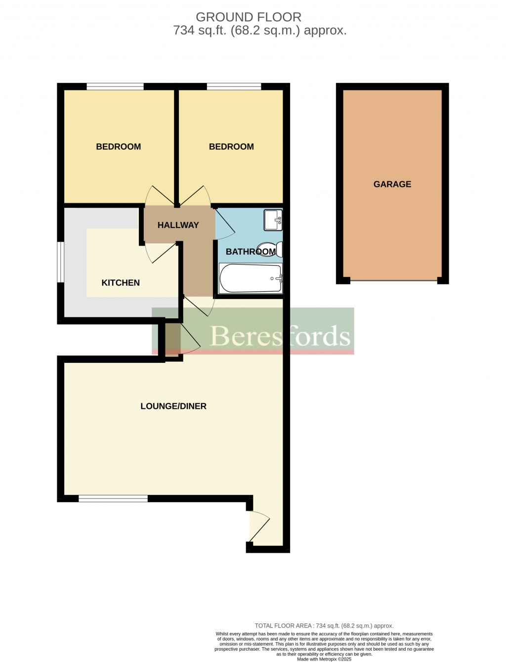 Floorplans For Childs Close, Hornchurch, RM11
