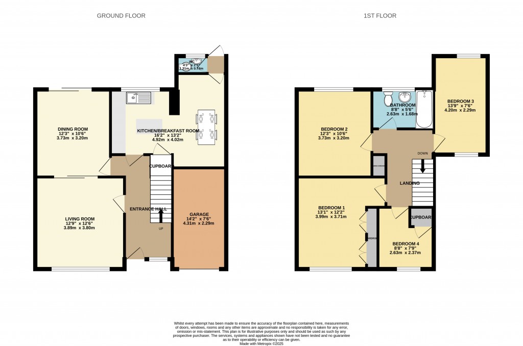 Floorplans For Lodge Road, Braintree, Essex, CM7