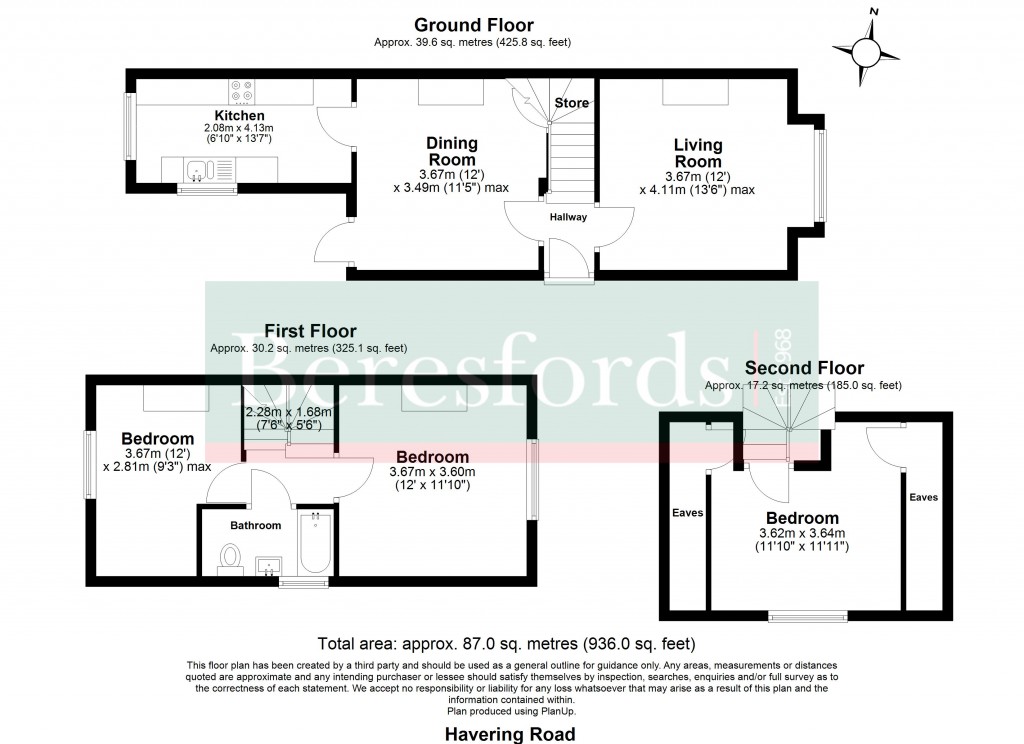 Floorplans For Havering Road, Romford, RM1