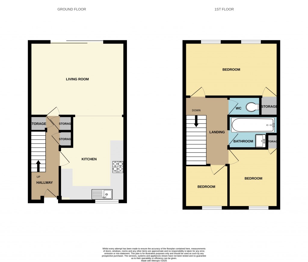 Floorplans For Penistone Walk, Romford, RM3