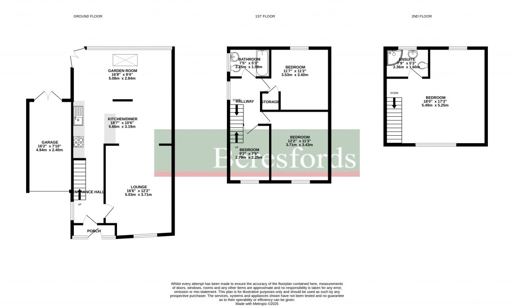 Floorplans For Beeches Road, Chelmsford, Essex, CM1