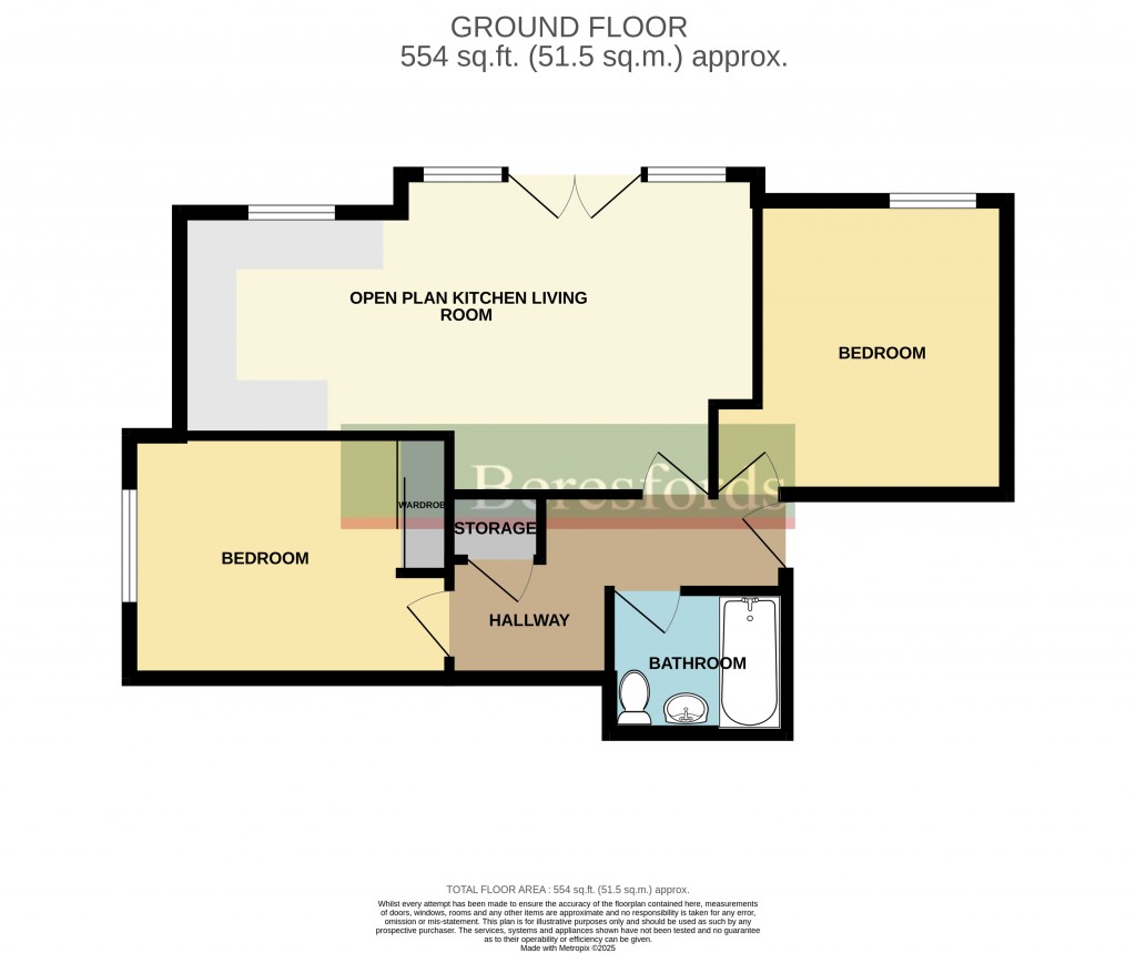 Floorplans For Stafford Avenue, Hornchurch, RM11