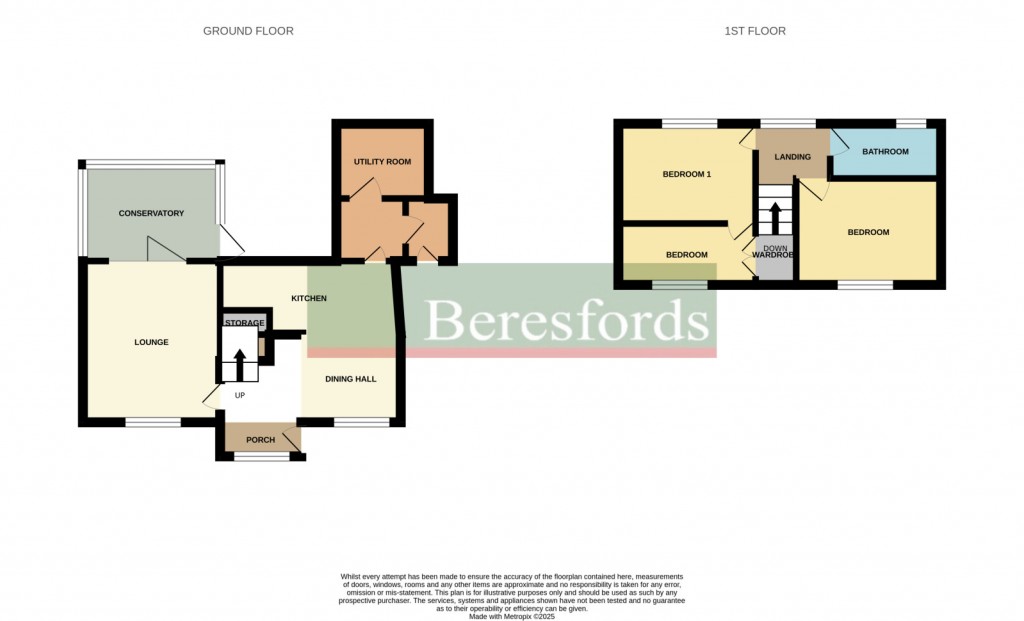 Floorplans For Cherwell Drive, Chelmsford, Essex, CM1