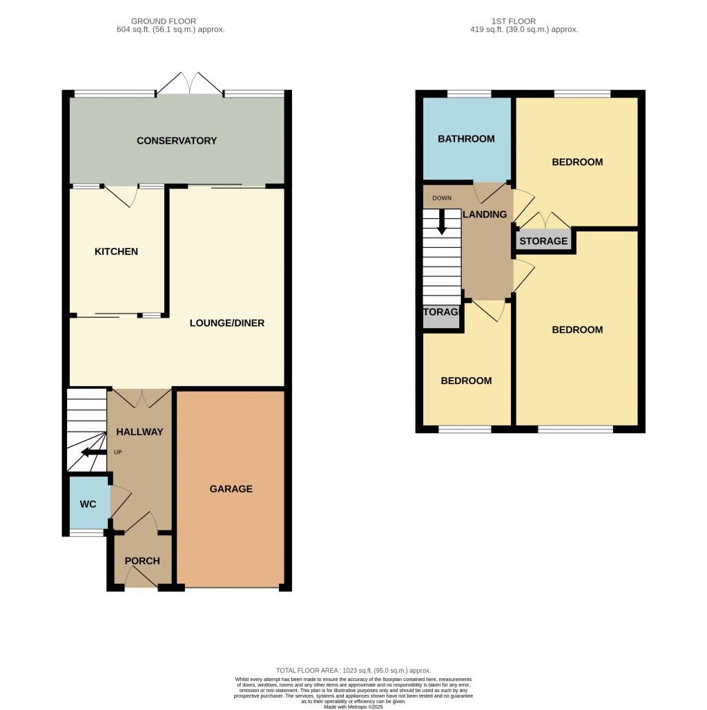 Floorplans For Church Road, Harold Wood, Romford, RM3