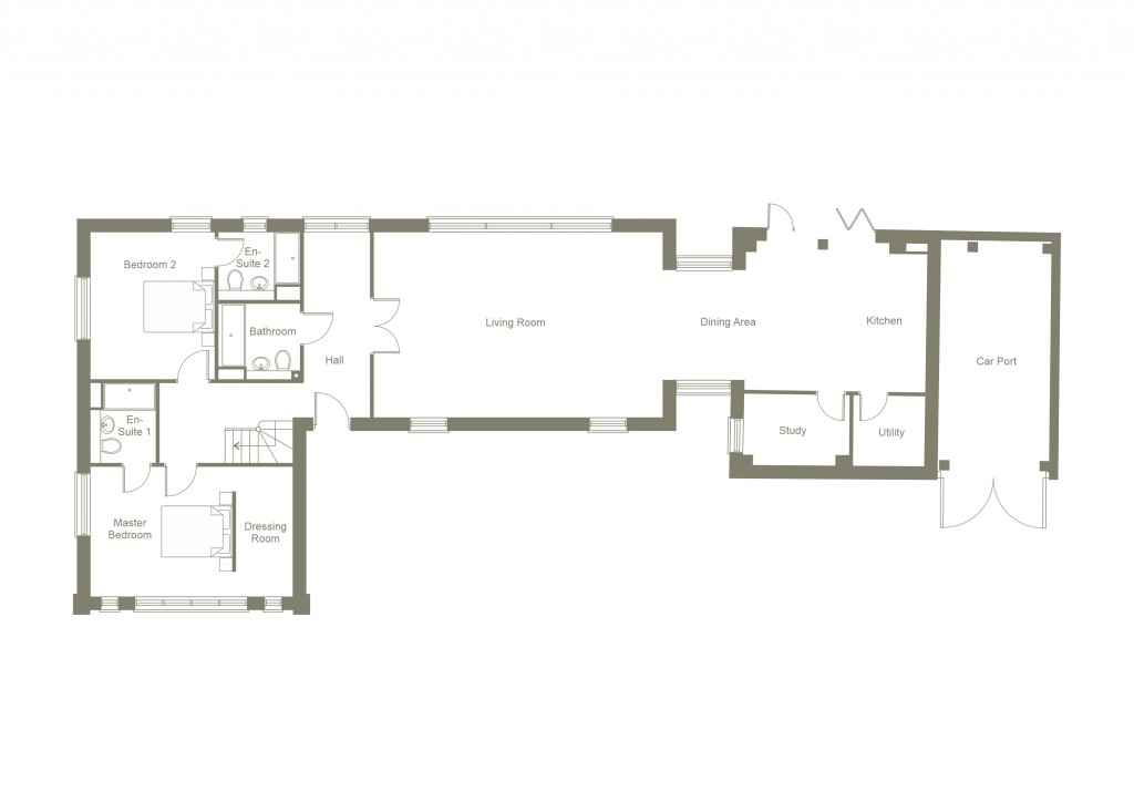 Floorplans For The Coach House Stock Road, Stock, Ingatestone, Essex, CM4