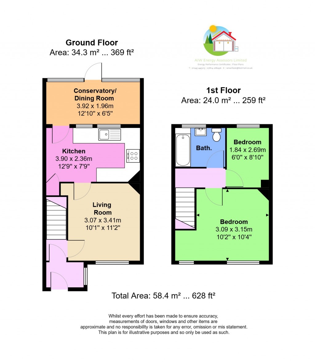 Floorplans For Wharf Road, Brentwood, CM14
