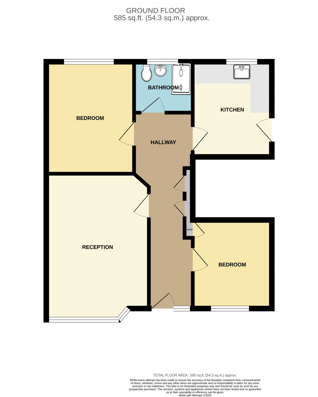 Floorplans For Crushes Close, Hutton, Brentwood, Essex, CM13