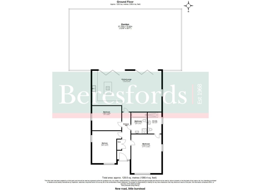 Floorplans For New Road, Little Burstead, Billericay, Essex, CM12
