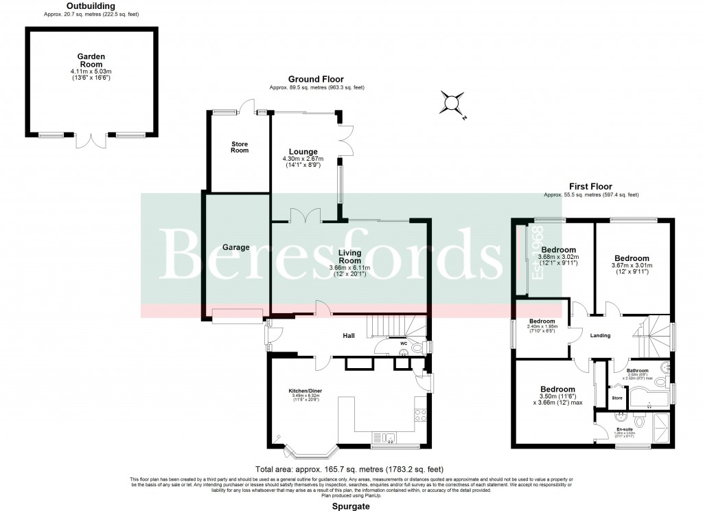 Floorplans For Spurgate, Hutton, Brentwood, Essex, CM13