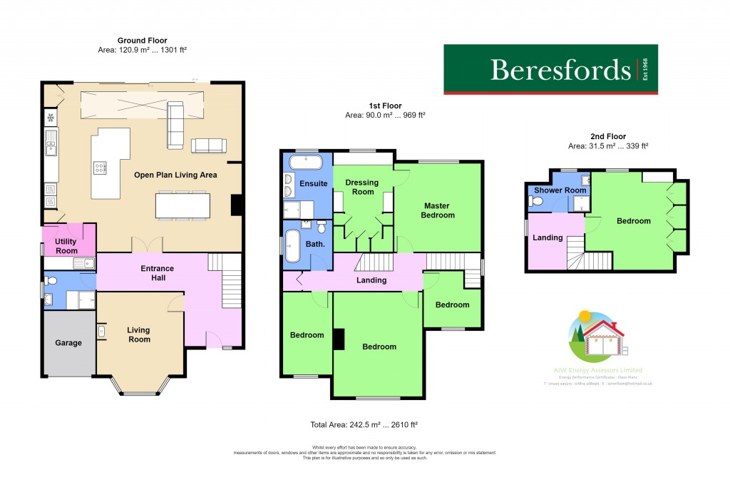 Floorplans For Friars Avenue, Shenfield, Brentwood, Essex, CM15