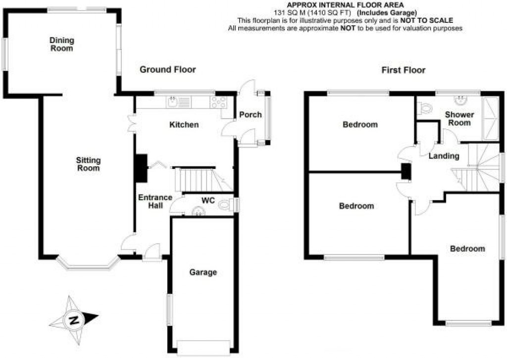Floorplans For Princes Way, Hutton, Brentwood, Essex, CM13