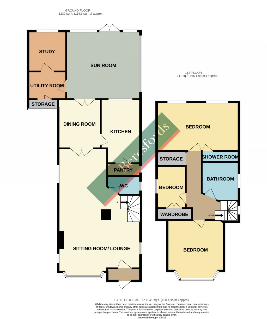 Floorplans For Clyde Way, Rise Park, Romford, RM1