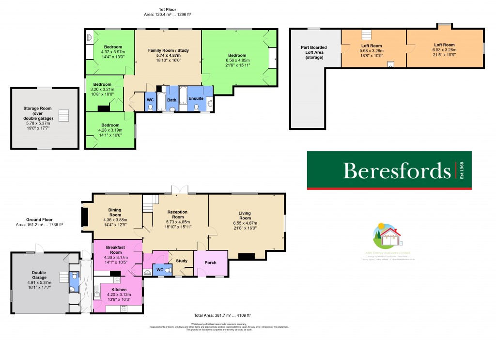 Floorplans For Priests Lane, Shenfield, Brentwood, Essex, CM15