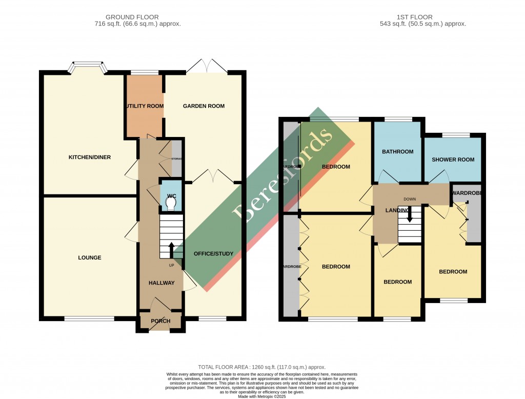 Floorplans For Hamilton Avenue, Rise Park, Romford, RM1