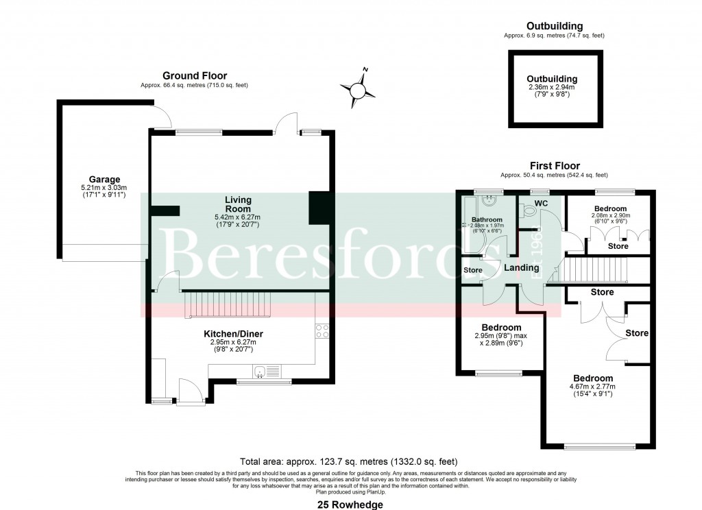 Floorplans For Rowhedge, Brentwood, Essex, CM13