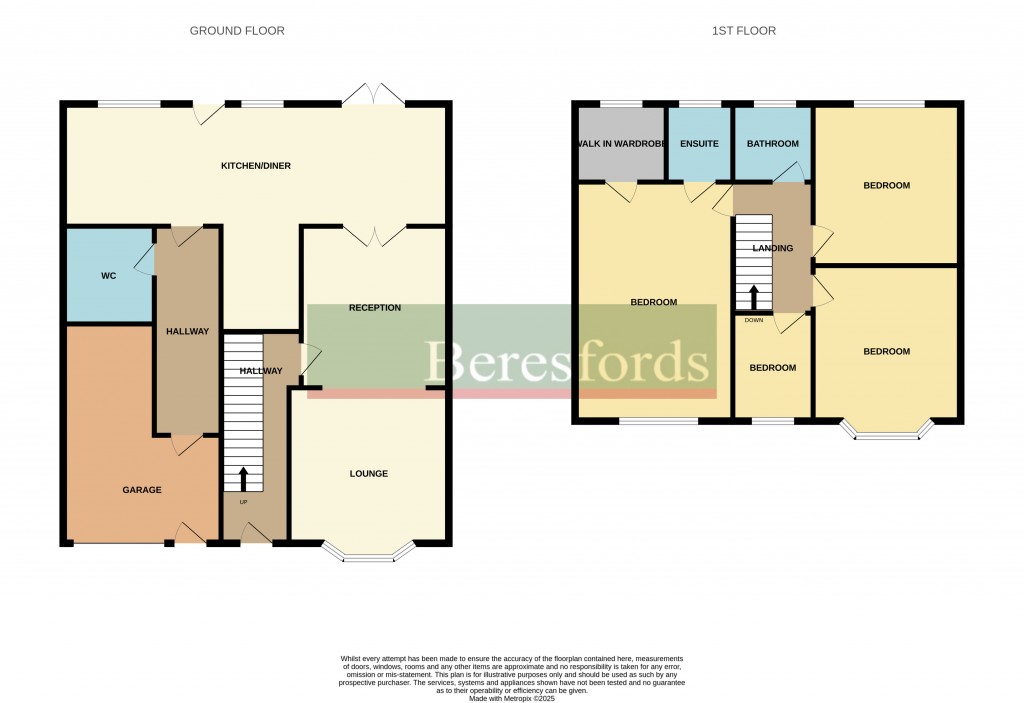 Floorplans For Bush Elms Road, Hornchurch, RM11