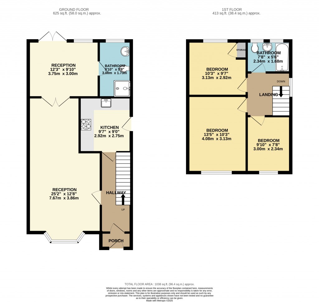 Floorplans For Queenswood Avenue, Hutton, Brentwood, Essex, CM13