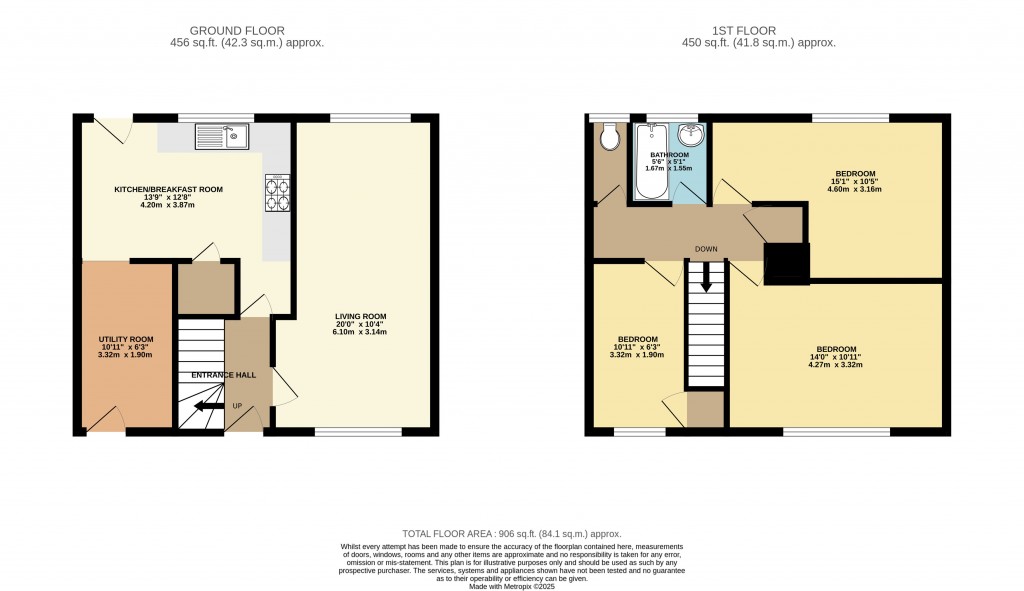 Floorplans For Courage Walk, Hutton, Brentwood, Essex, CM13