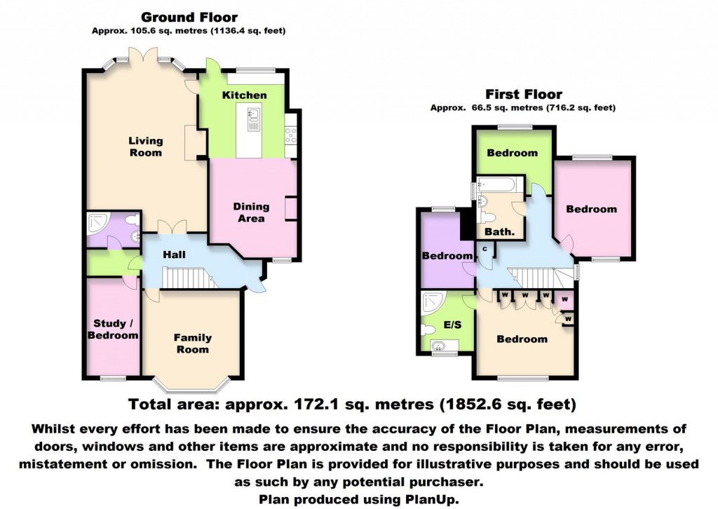 Floorplans For Waldegrave Gardens, Upminster, RM14