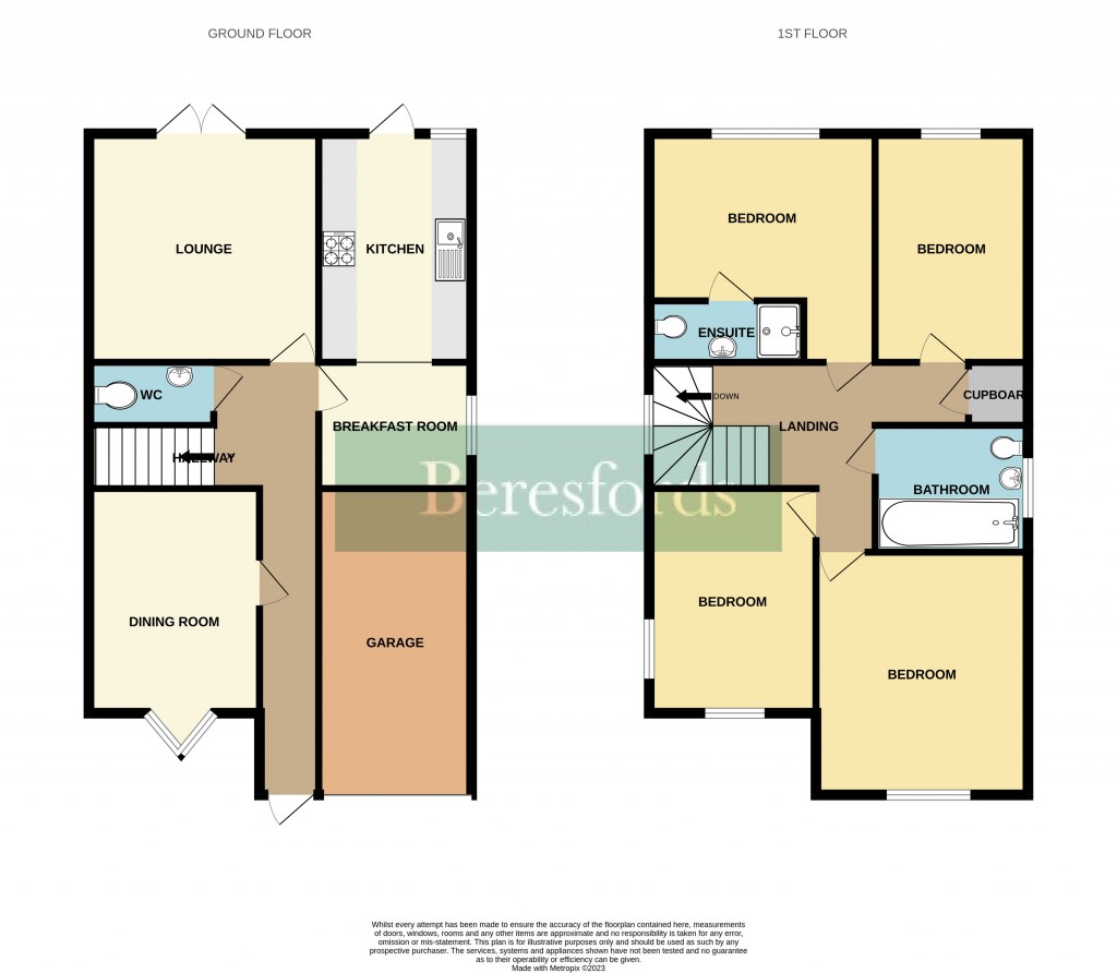 Floorplans For St. Marys Lane, Upminster, Essex, RM14