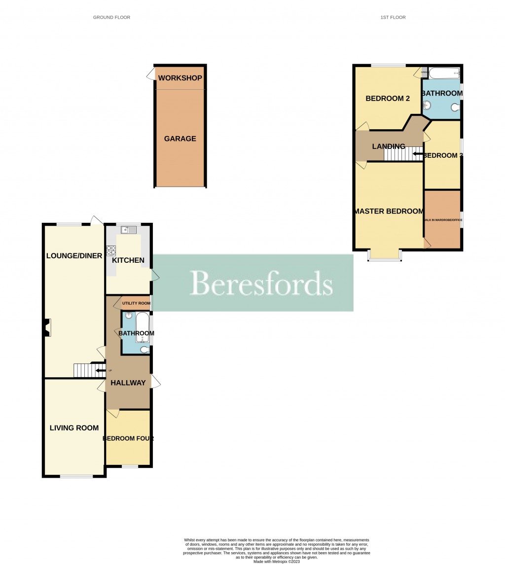 Floorplans For Brackendale Gardens, Upminster, RM14