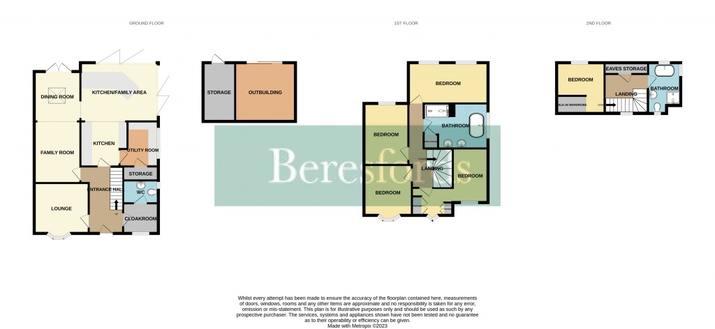 Floorplans For Hall Lane, Upminster, RM14