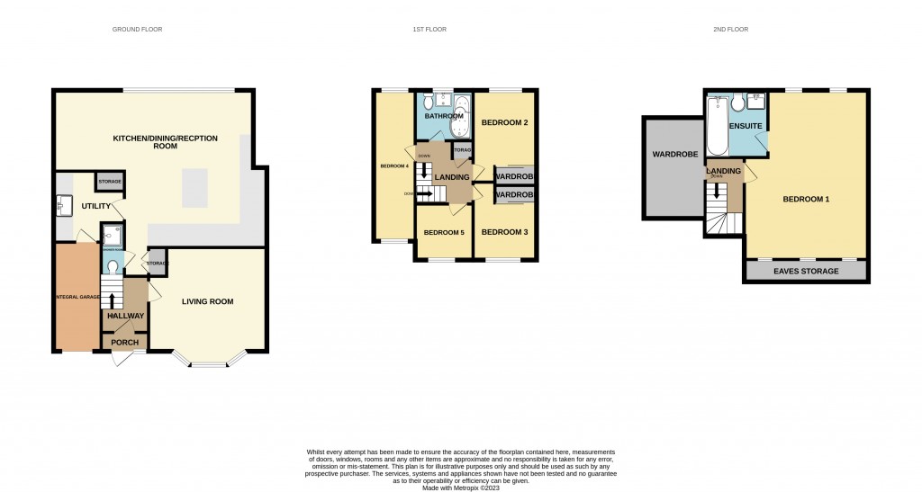 Floorplans For Dury Falls Close, Hornchurch, RM11