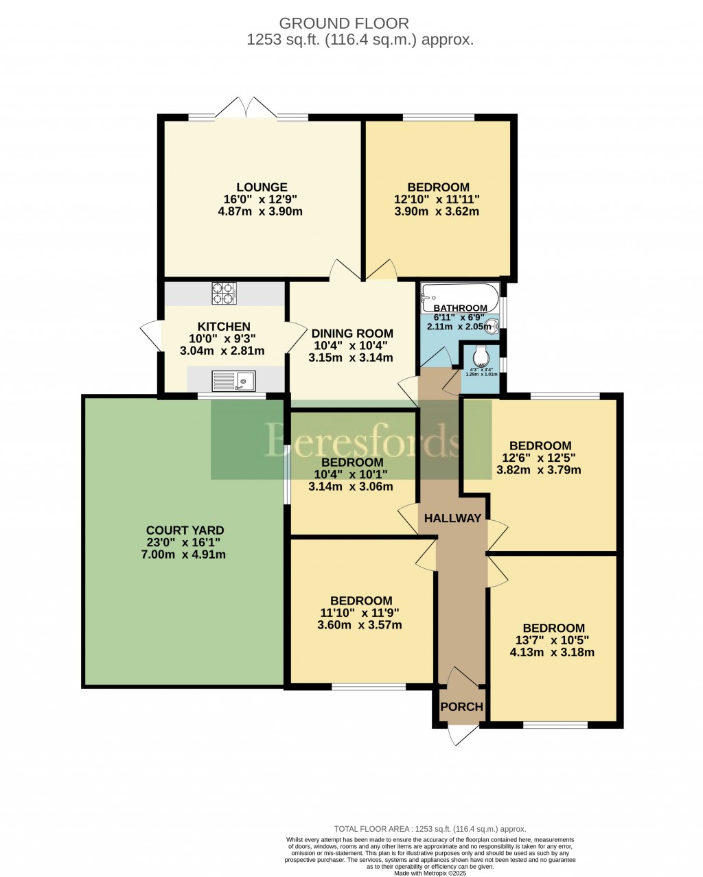 Floorplans For Moor Lane, Upminster, RM14