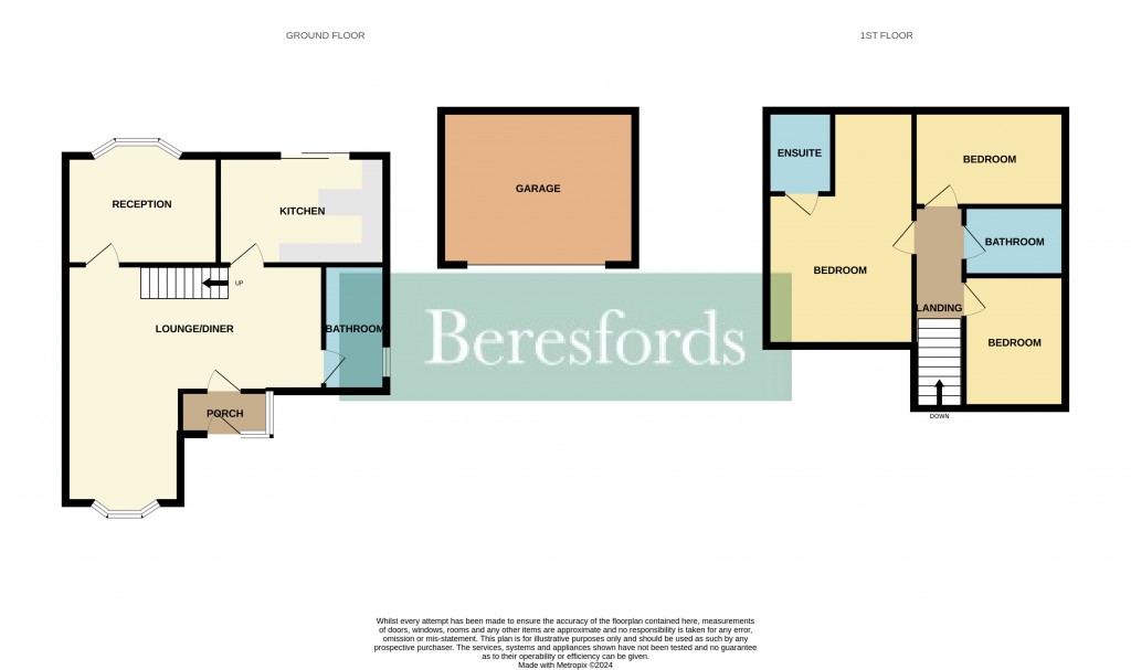 Floorplans For The Crescent, Upminster, RM14