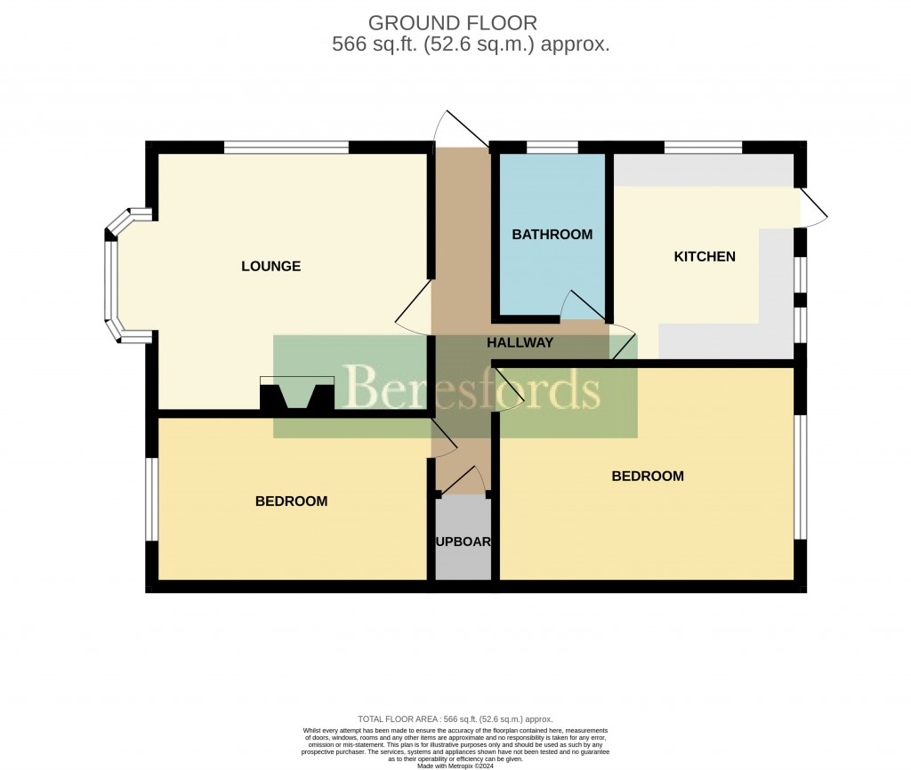 Floorplans For Granton Avenue, Upminster, RM14