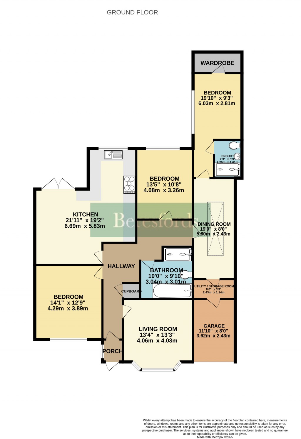 Floorplans For Little Gaynes Lane, Upminster, RM14