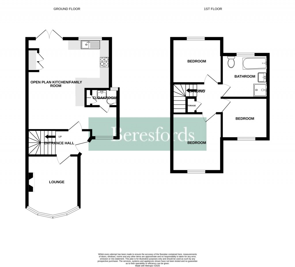 Floorplans For Eversleigh Gardens, Upminster, RM14