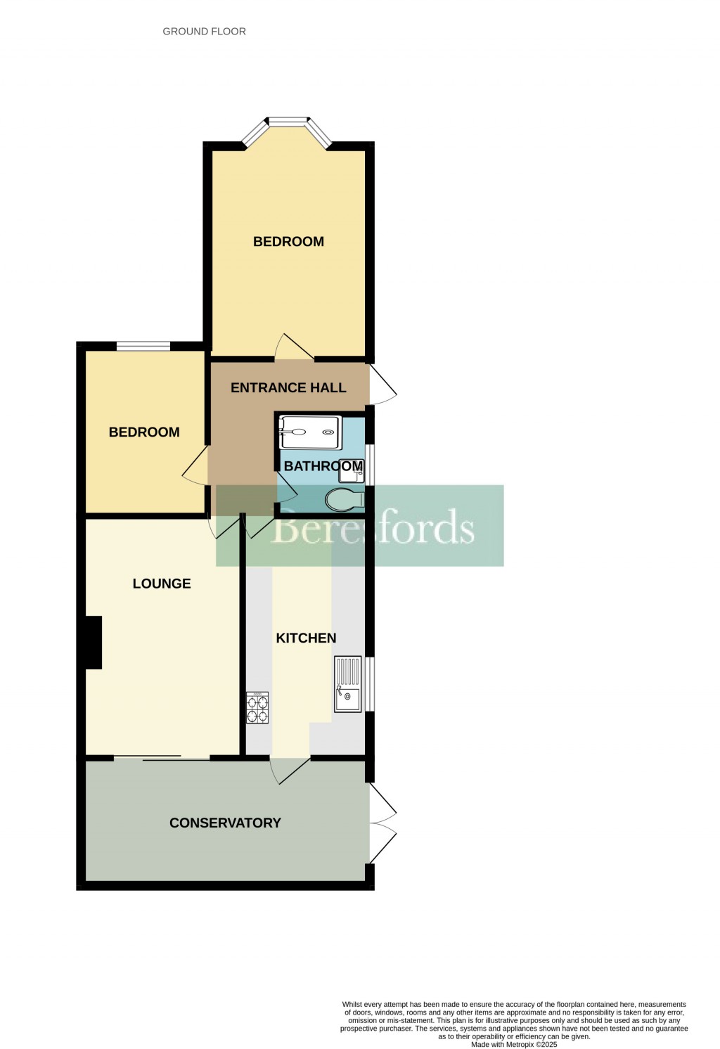 Floorplans For Cranham Gardens, Upminster, RM14