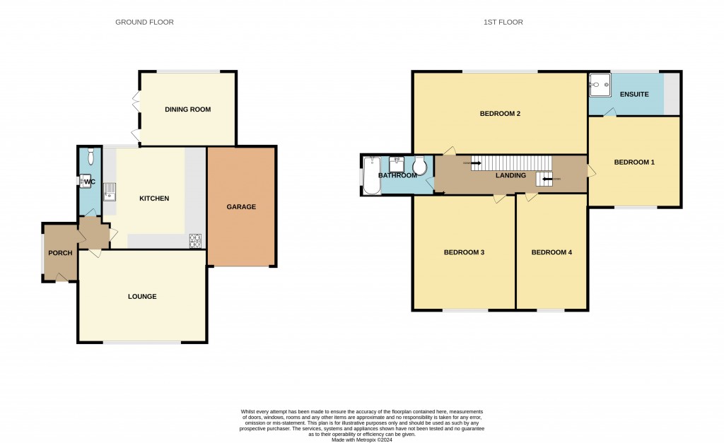Floorplans For Willow Rise, Witham, Essex, CM8