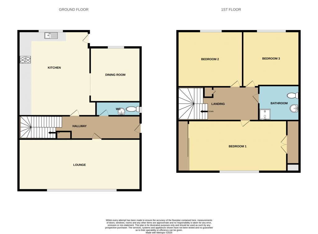 Floorplans For Birchwood Close, Tiptree, Colchester, Essex, CO5